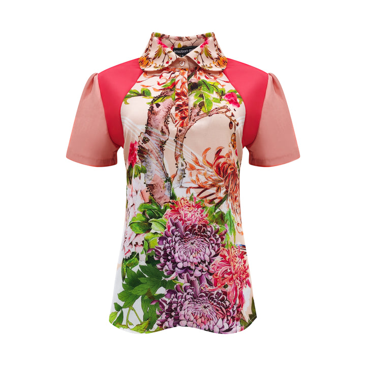Paradiso Salmon new ganger top short sleeve (7889752457239)