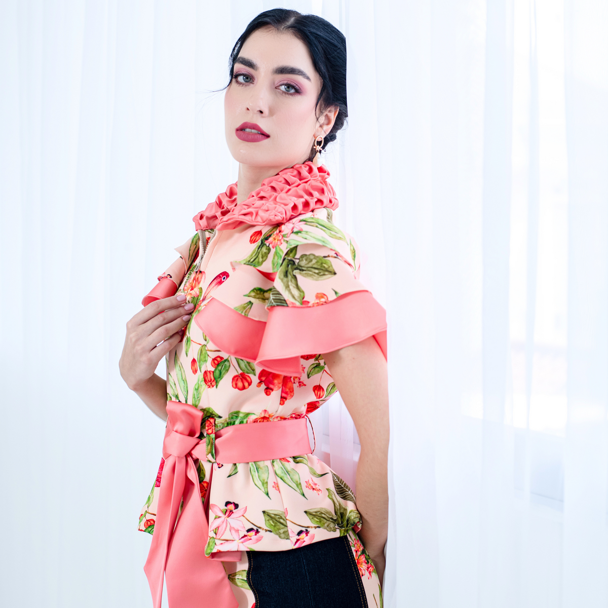 Paradise short sleeve jacket (7260250603543)