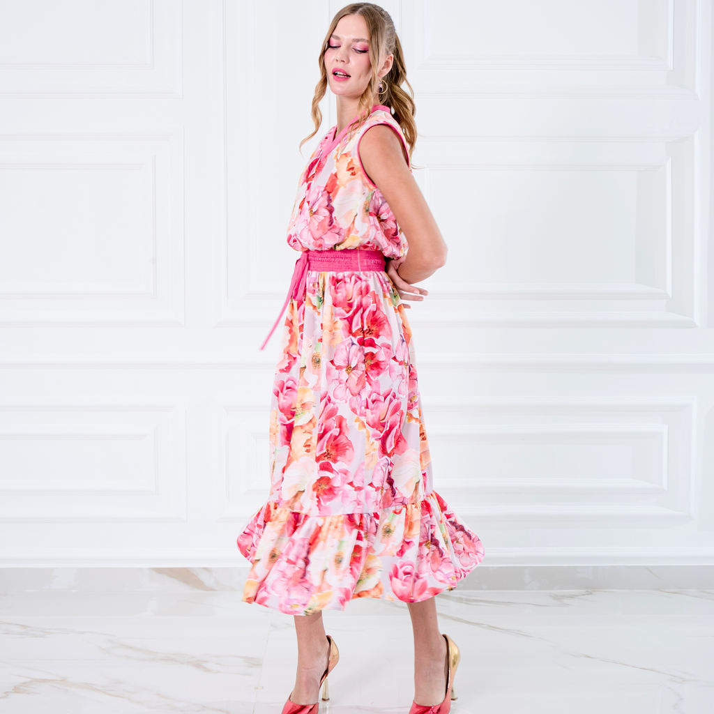 Pink Presley summer dress (7489113227287)