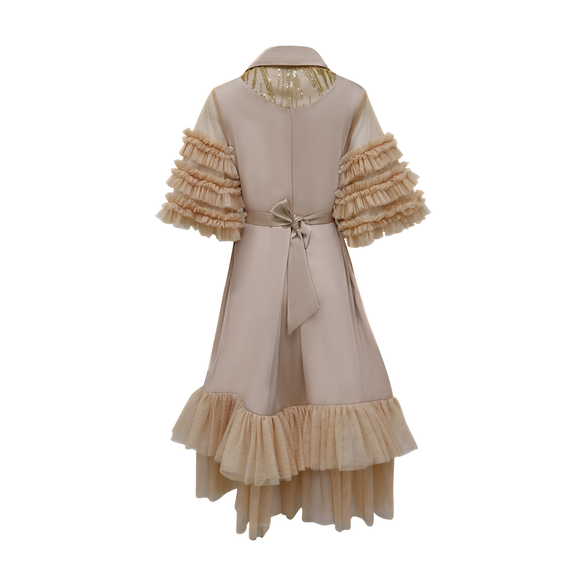 Timeless Pieces reema long beige dress (7490257059863)