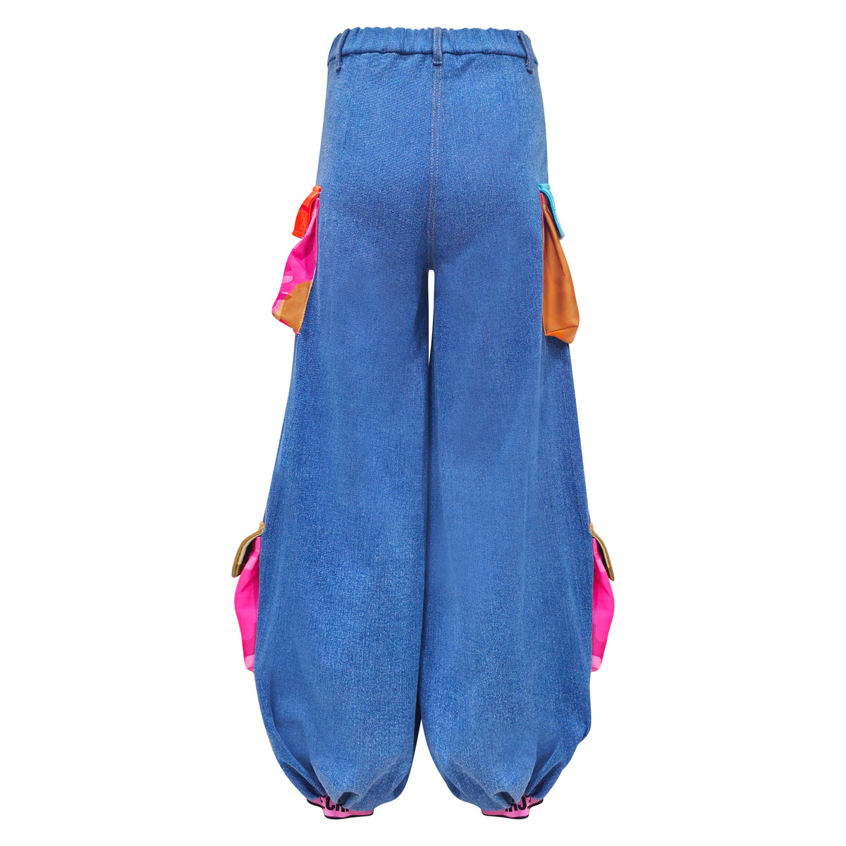 Recoloring denim harem pant - 2MADISONAVENUE.COM