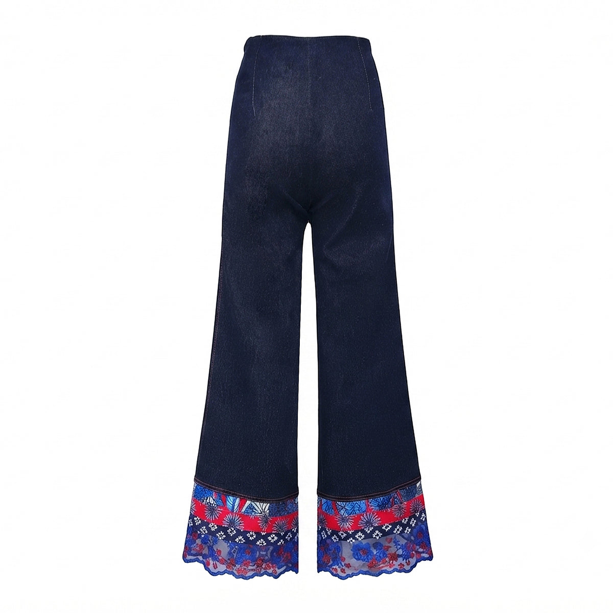 Reese bohemian denim cullote pant