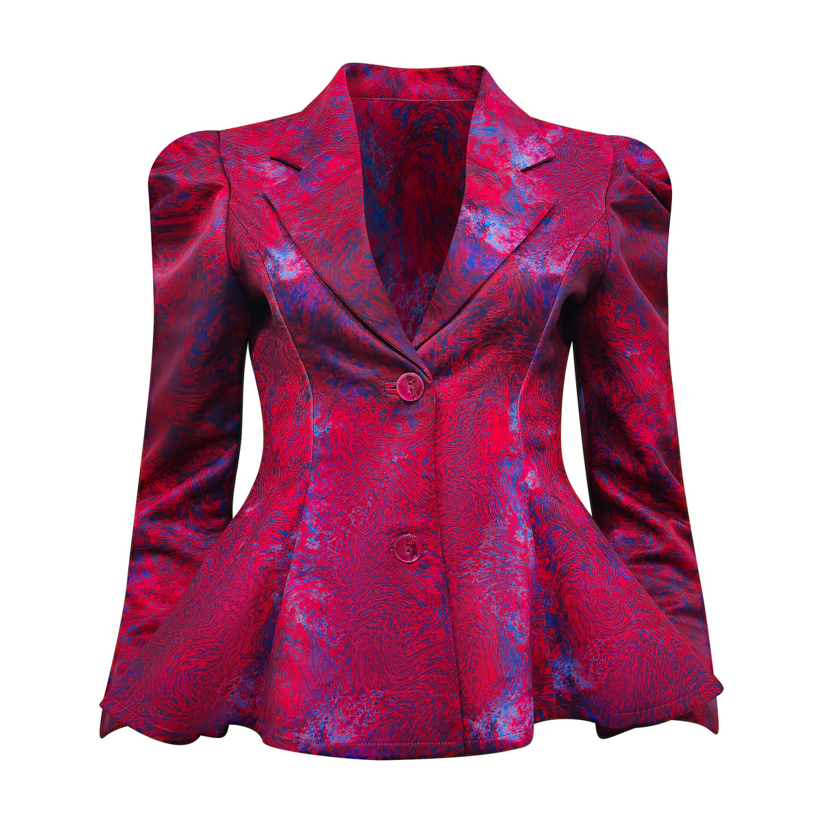 Moxie Abstract new samantha blazer top - 2MADISONAVENUE.COM
