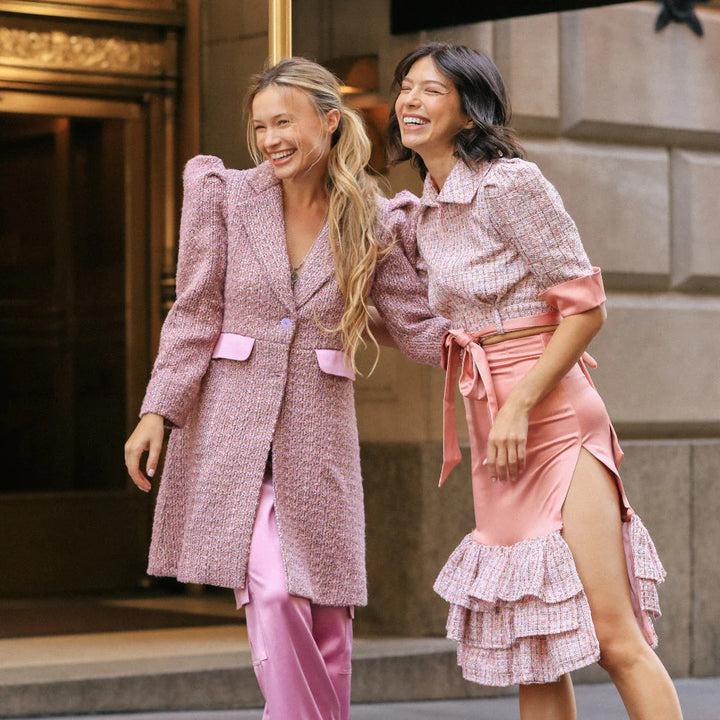 English Signature Wol Lilac Pink Blazer (6906895728663)