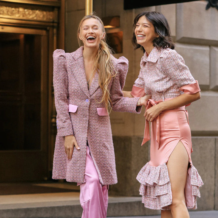English Signature Wol Lilac Pink Blazer (6906895728663)