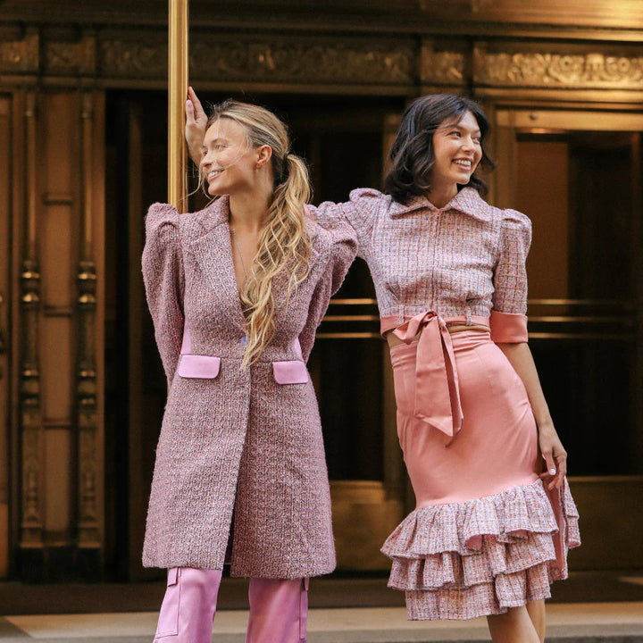 English Signature Wol Lilac Pink Blazer (6906895728663)