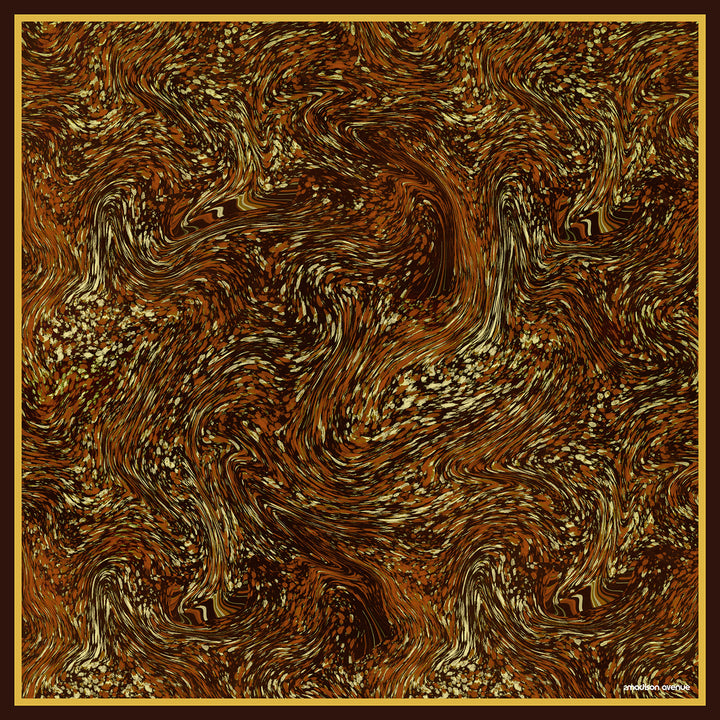 Moxie Brown #4C hijab scarf - 2MADISONAVENUE.COM