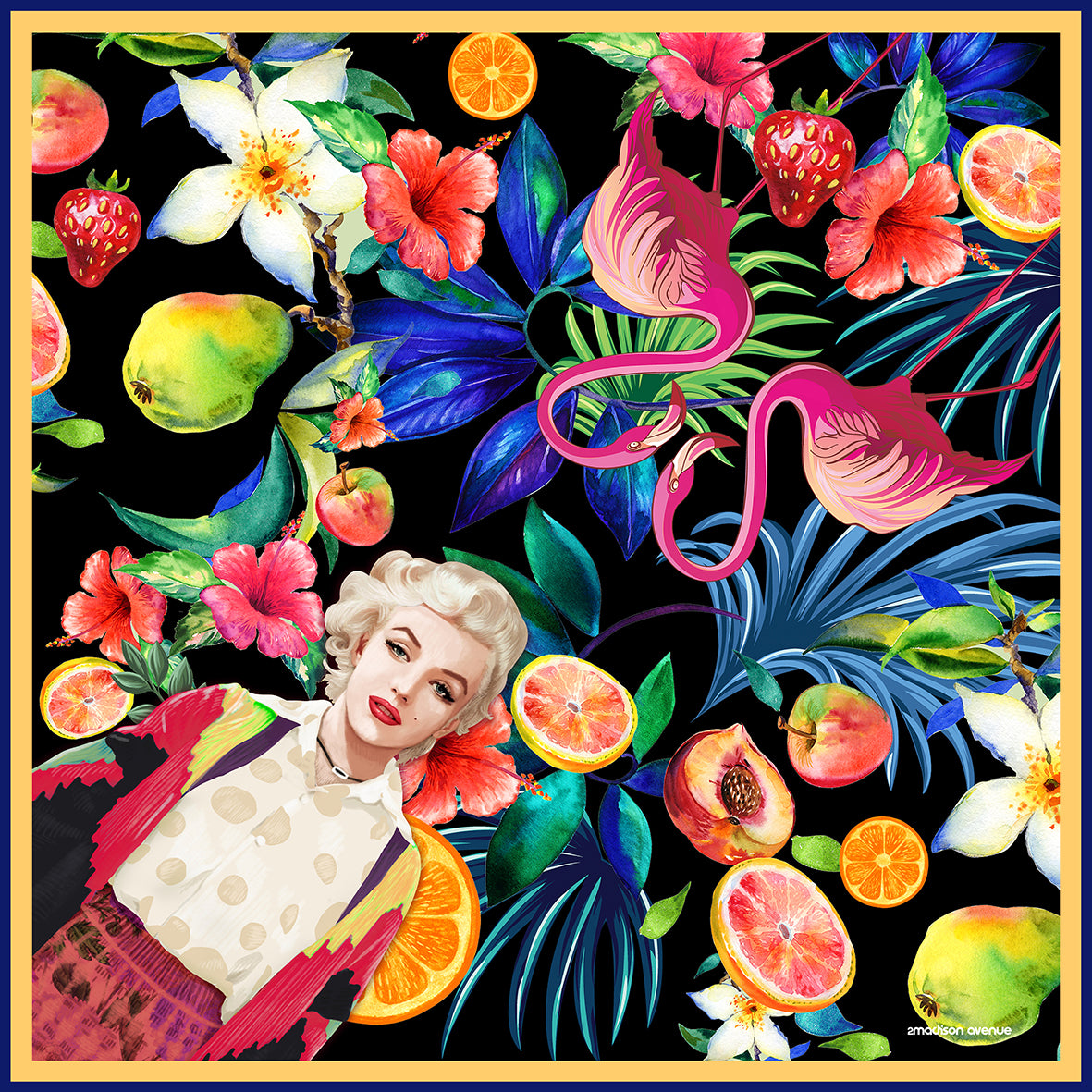 Dulce Vida Marilyn hijab scarf - 2MADISONAVENUE.COM