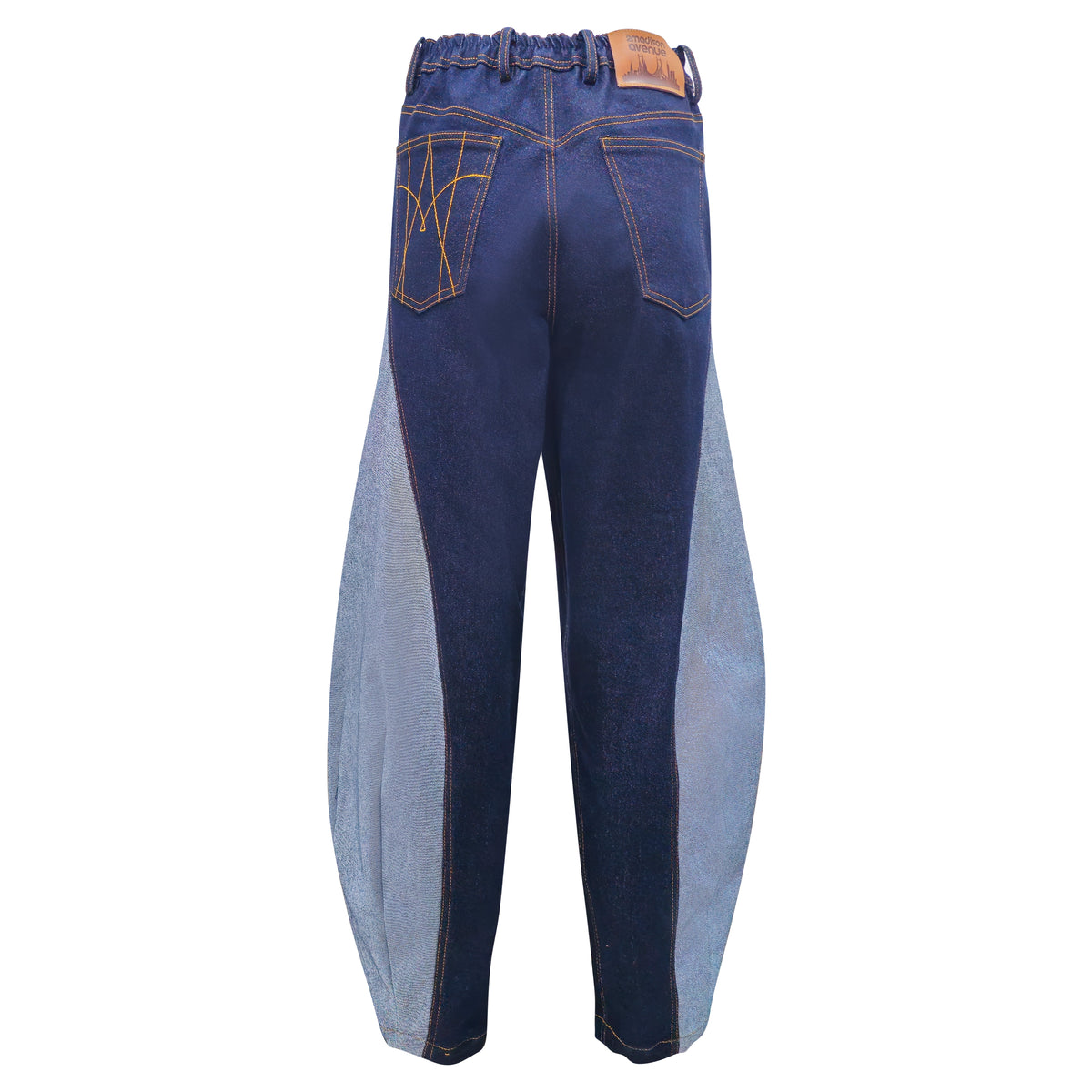 Signature Denim Barrel Pant With Chambray - 2MADISONAVENUE.COM