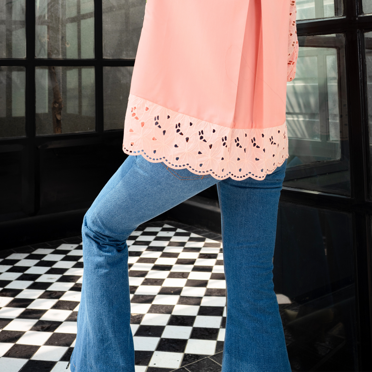 Signature Denim Light Blue new retro pant (7772537421847)