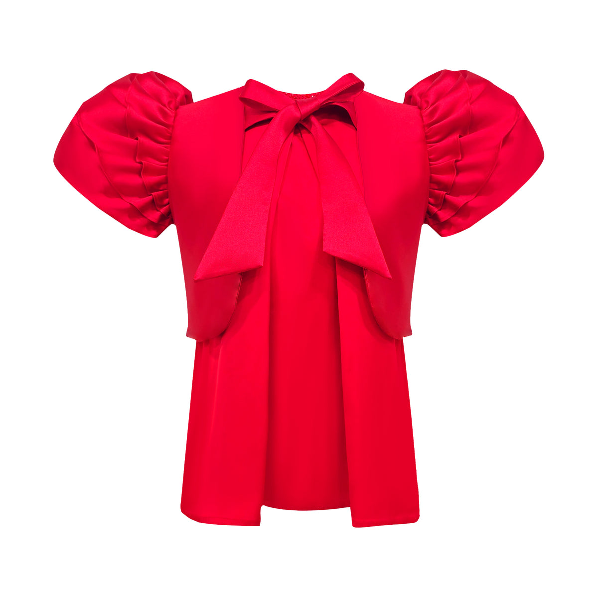 Signature Red twin set top - 2MADISONAVENUE.COM