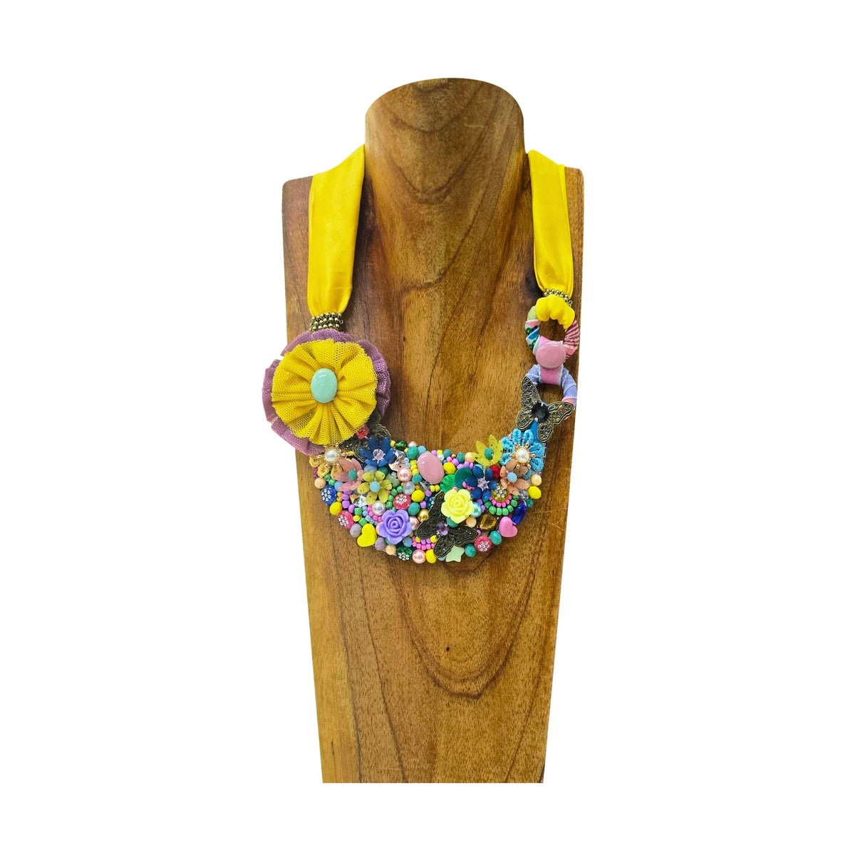 Sunflower Candy Bloom Necklace