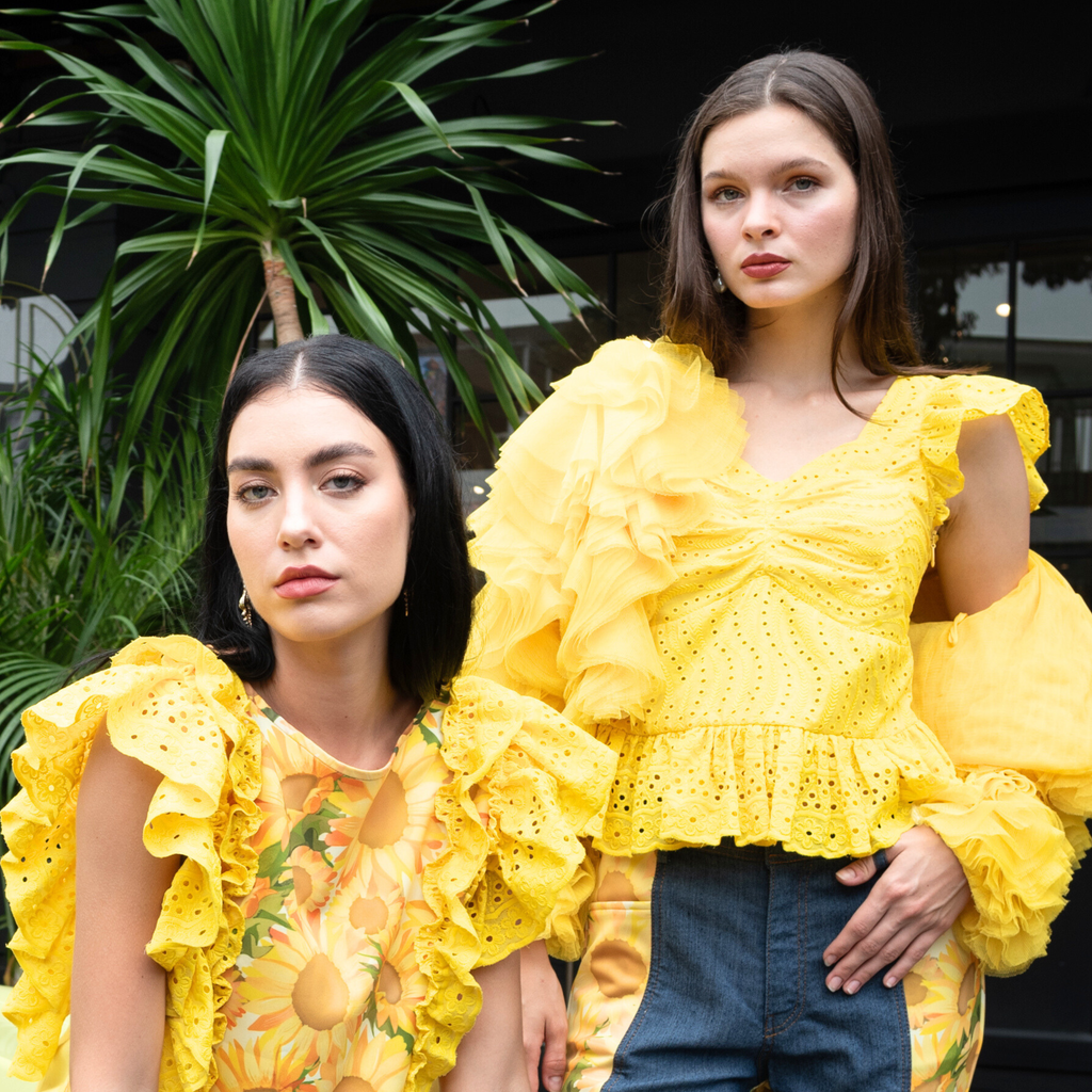 Sunflower new sweetheart yellow top