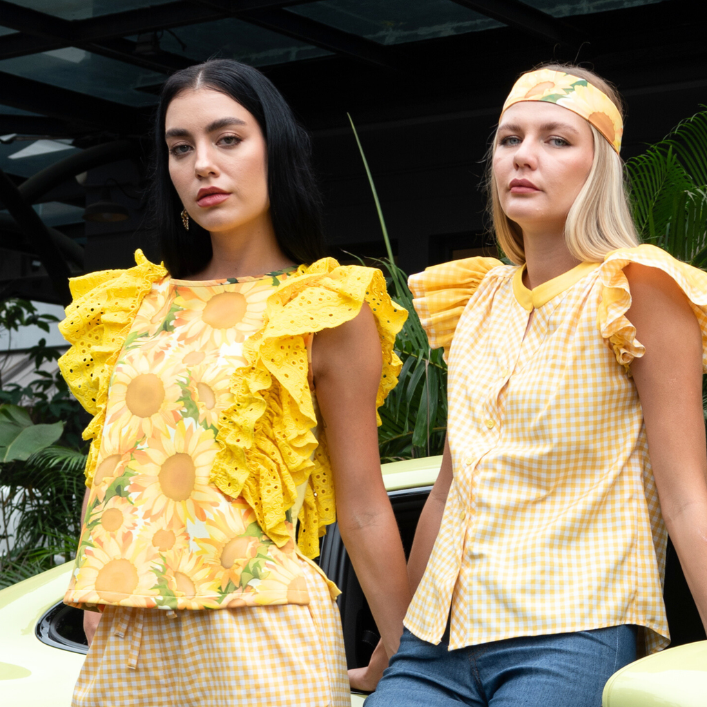 Sunflower gorgeous yellow top