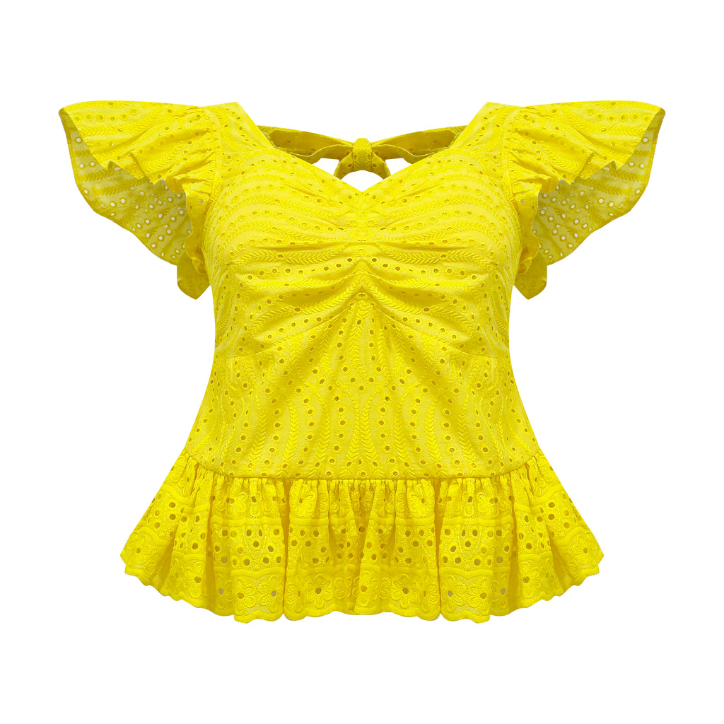 Sunflower new sweetheart yellow top