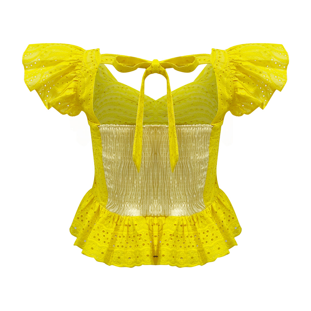 Sunflower new sweetheart yellow top