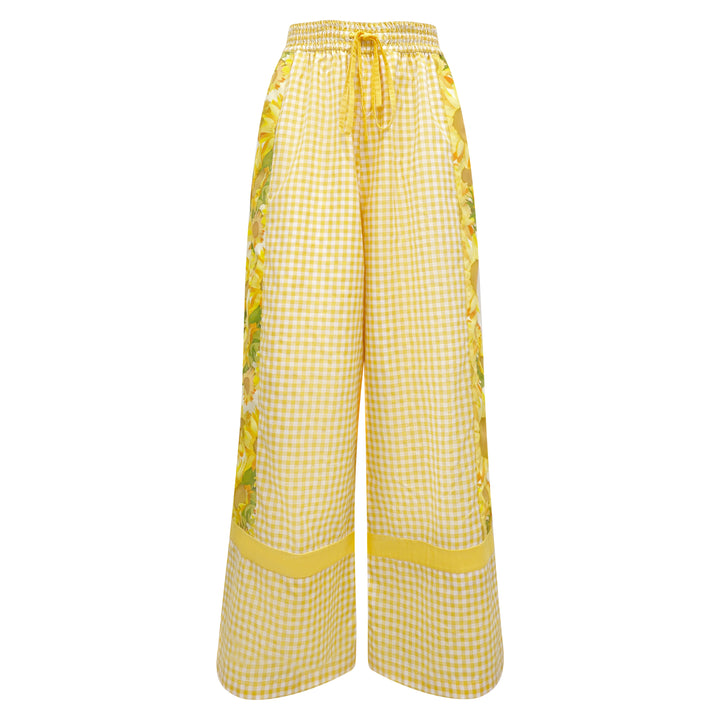 Sunflower yellow relax pant - 2MADISONAVENUE.COM