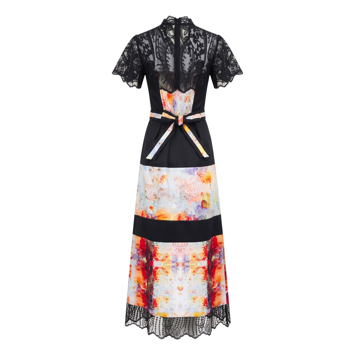 The Canvas jennifer black long dress - 2MADISONAVENUE.COM