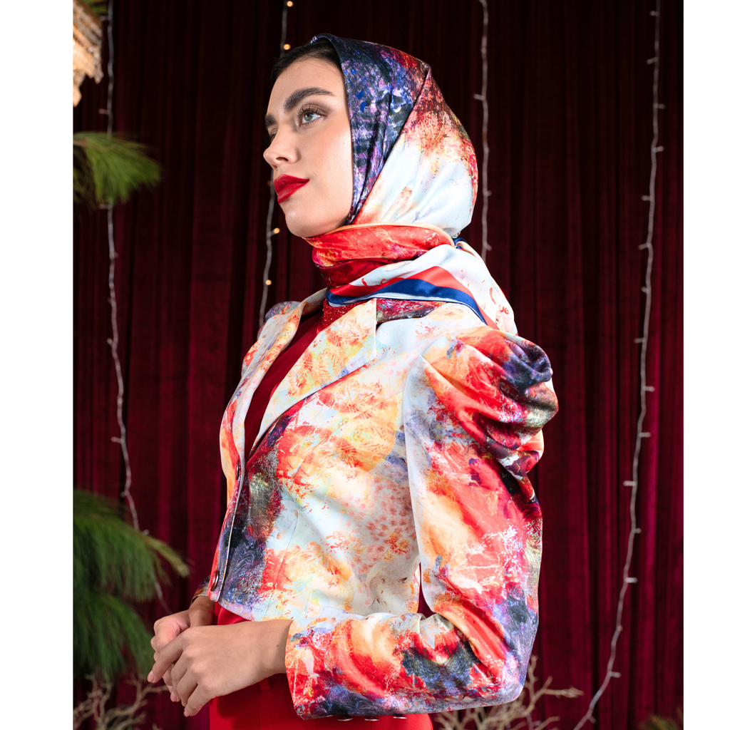 The Canvas hijab scarf