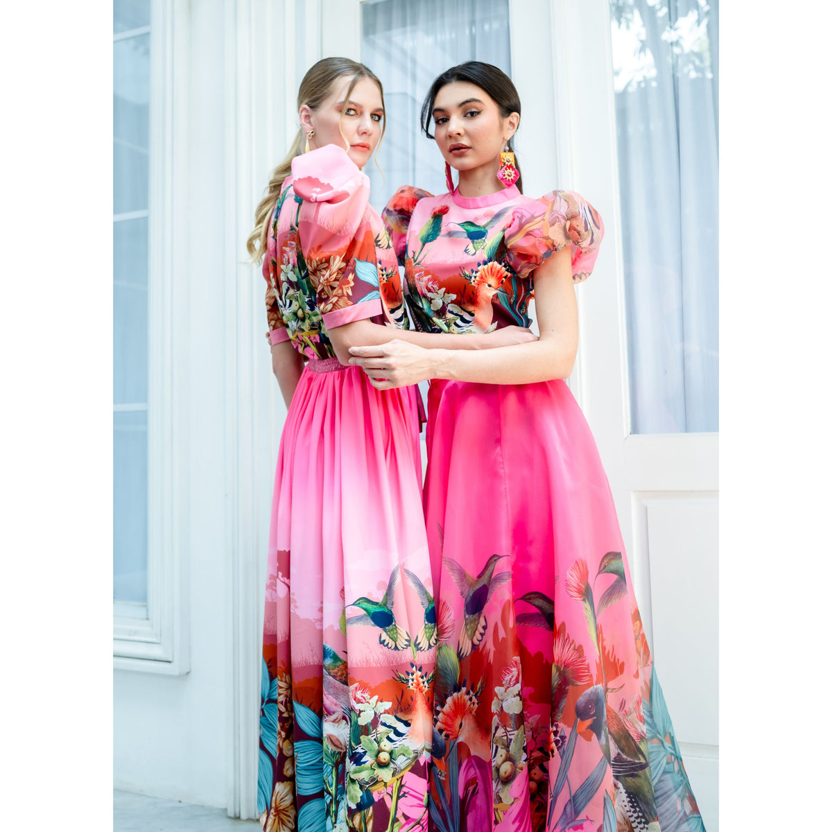 Central Park Pink Tiffany Dress (6969687474199)
