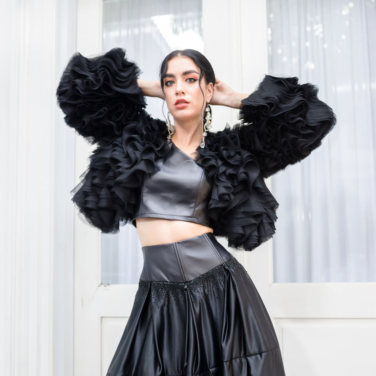 Destiny Curly Black Bolero (6954294870039)
