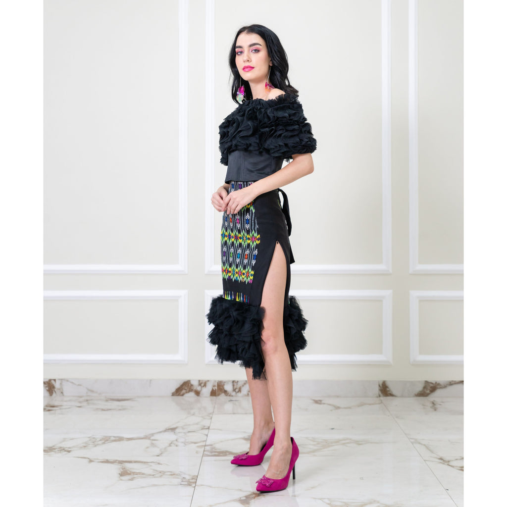 Carrie skirt in Traditional Fabric (6866516213783)
