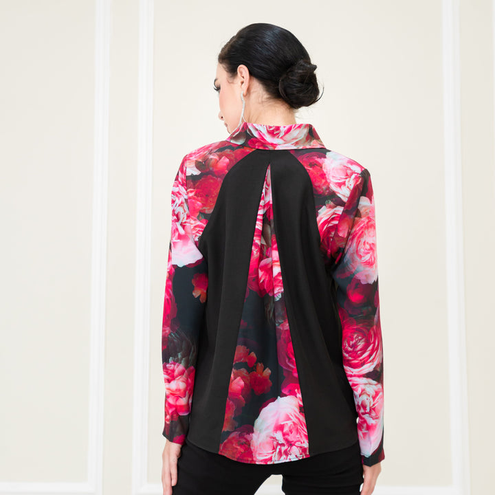 Becoming Night Rose Groovy Top (6920678965271)