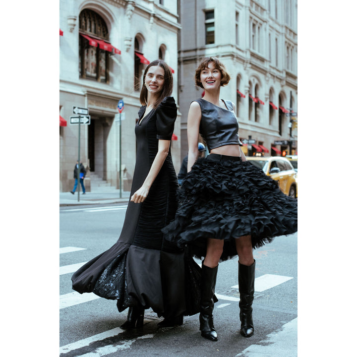 Central Celebration stasi long black dress (6969700646935)