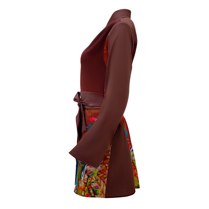 Central Park Brown ganger tunic set (7068917891095)