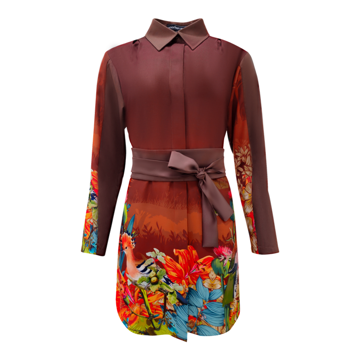 Central Park Brown ganger tunic set (7068917891095)