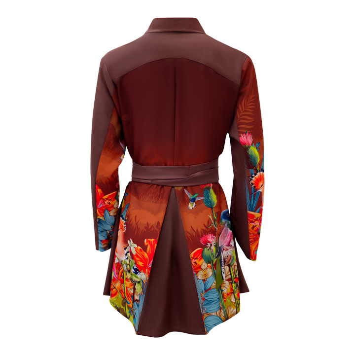 Central Park Brown ganger tunic set (7068917891095)