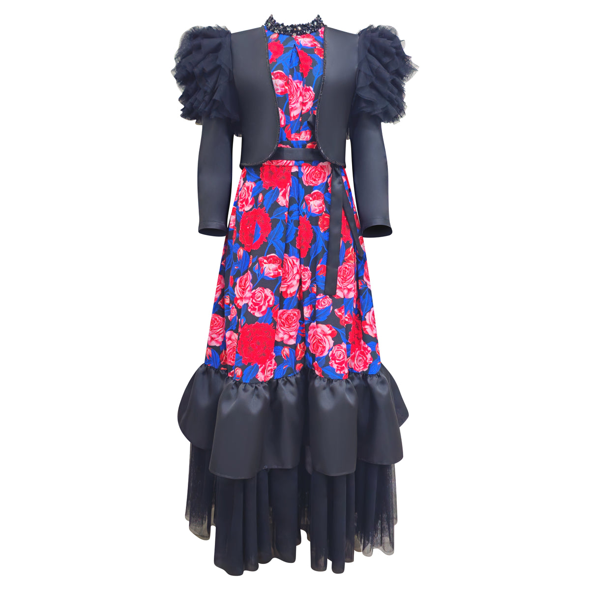 Moxie Flower dress twin set - 2MADISONAVENUE.COM
