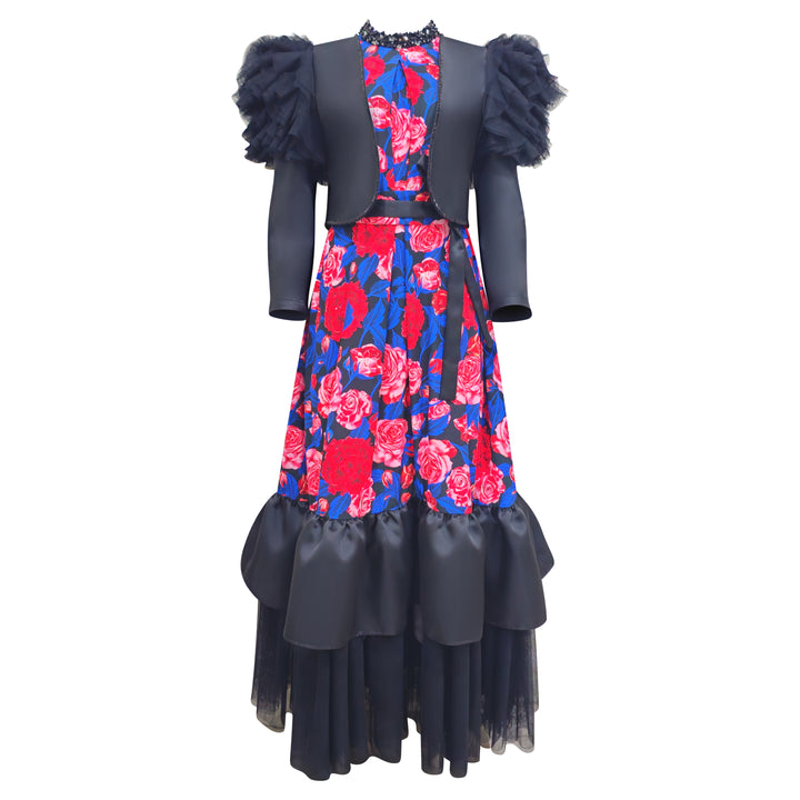 Moxie Flower dress twin set - 2MADISONAVENUE.COM