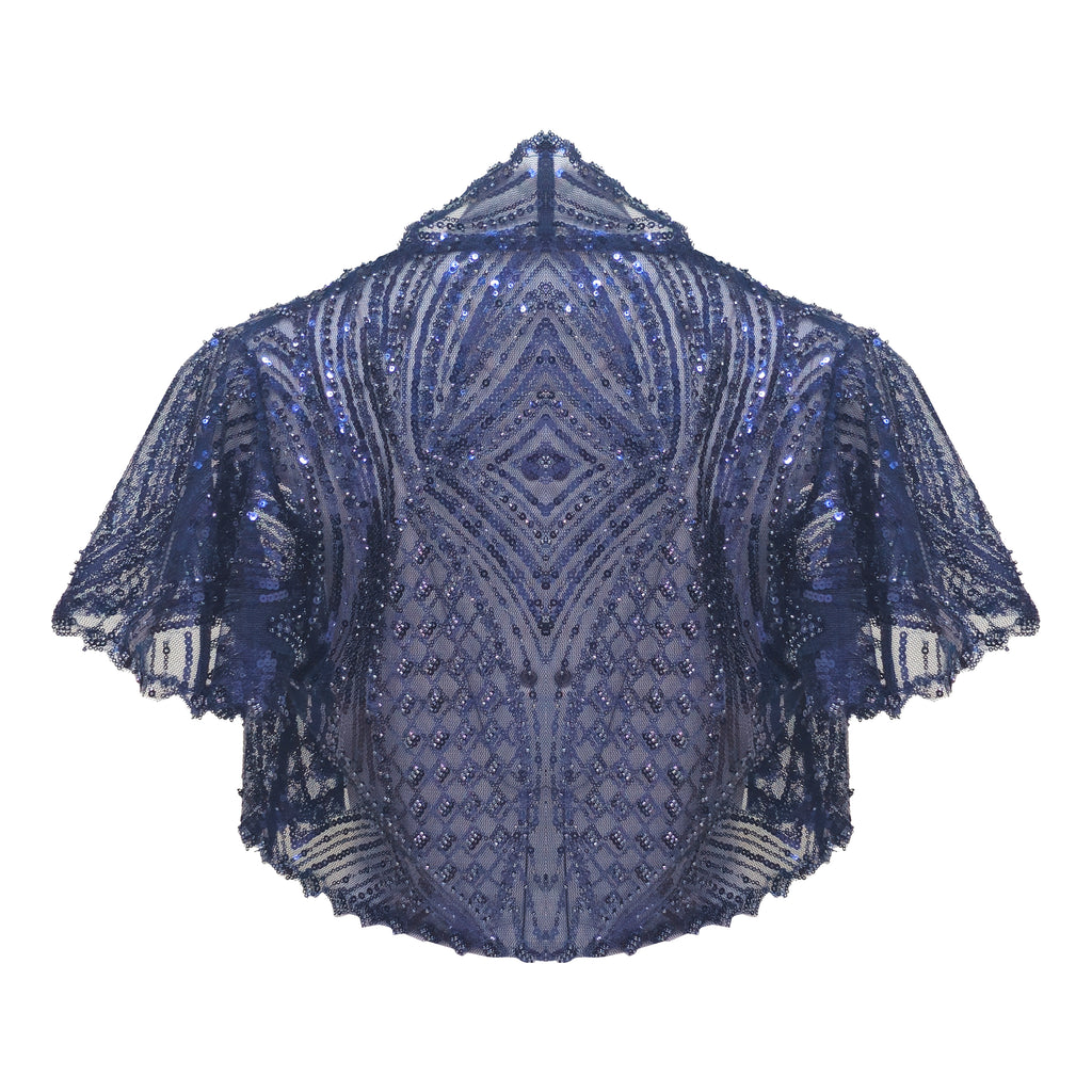 Timeless Navy Lace Bolero