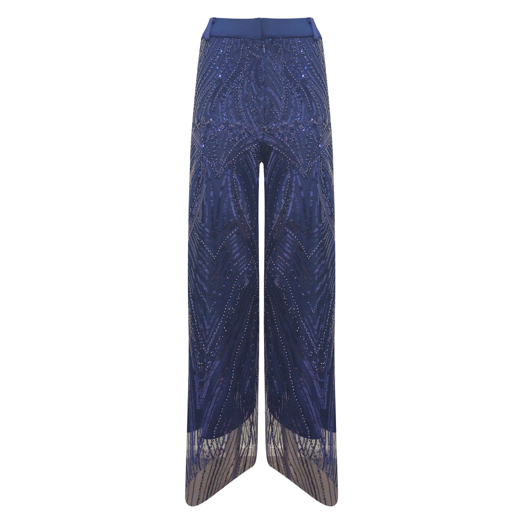 Timeless Pieces navy lace pant