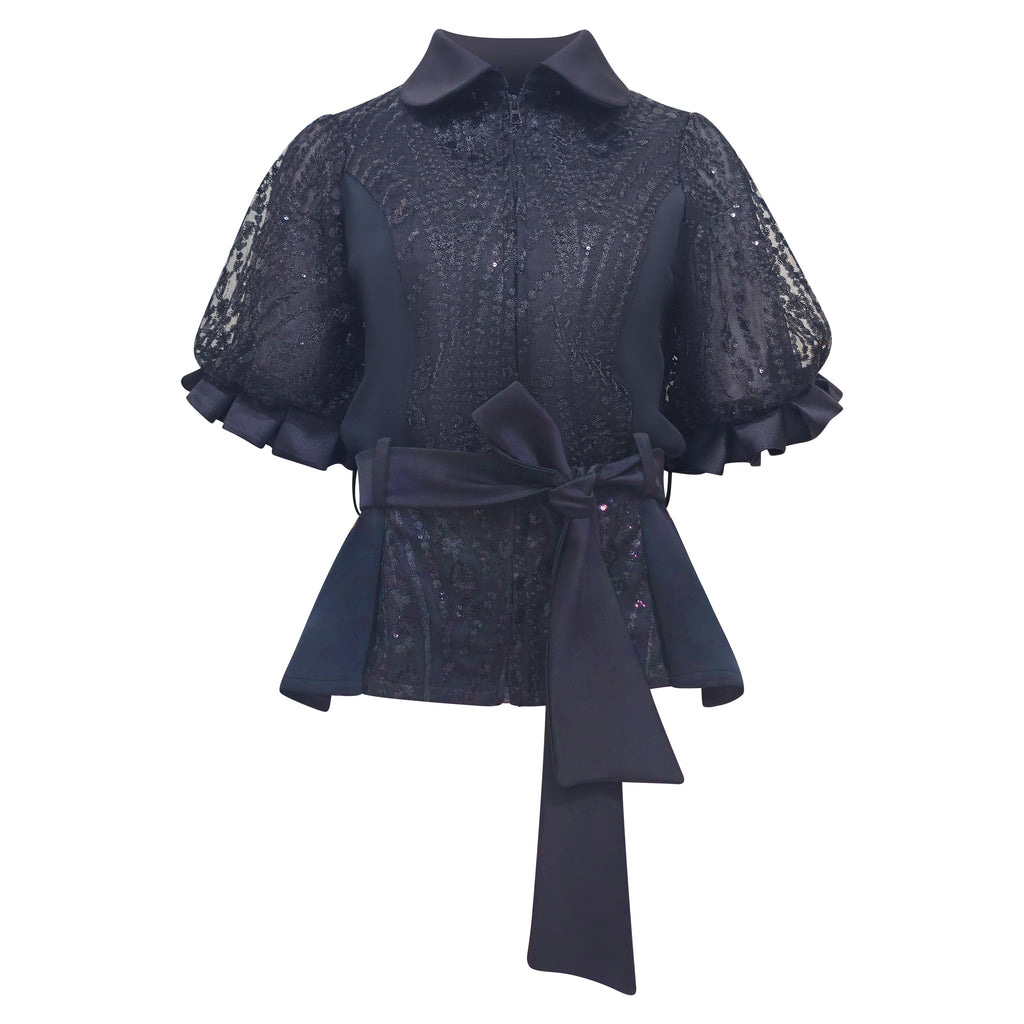 New Miranda Ballon SLeeve in Black