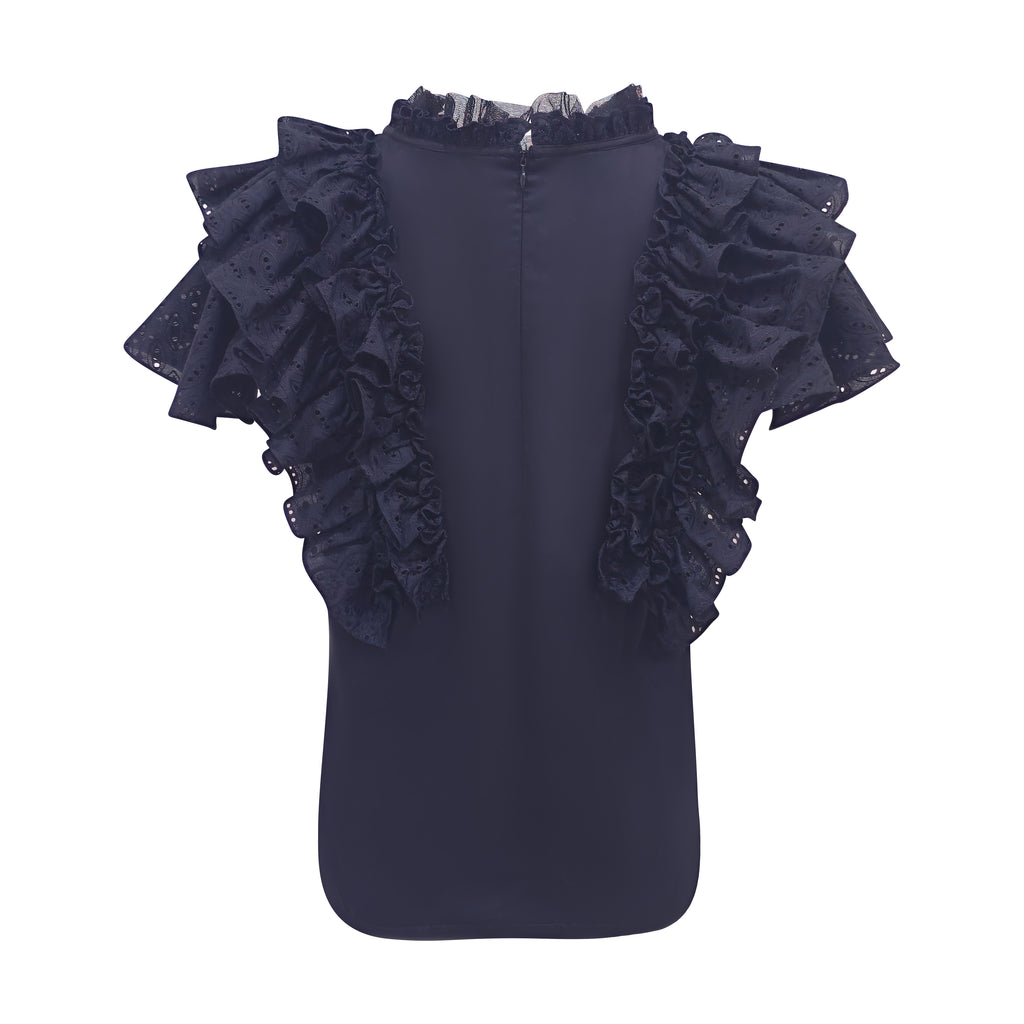 Signature Black Gorgeous Romantic Black Top