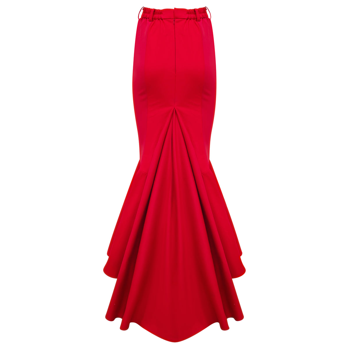 Signature Red mermaid long skirt - 2MADISONAVENUE.COM