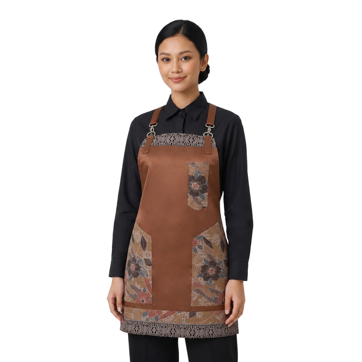 Traditional Apron with batik wanita - 2MADISONAVENUE.COM