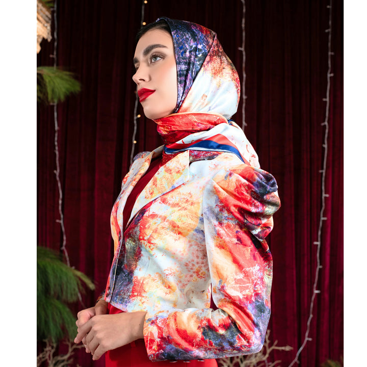 The Canvas hijab scarf - 2MADISONAVENUE.COM