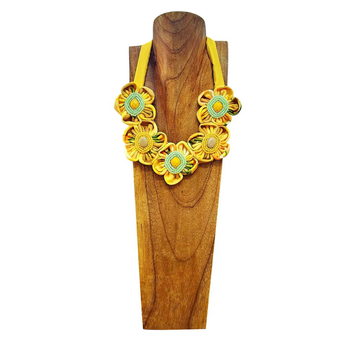 Sunflower Festive Necklace - 2MADISONAVENUE.COM