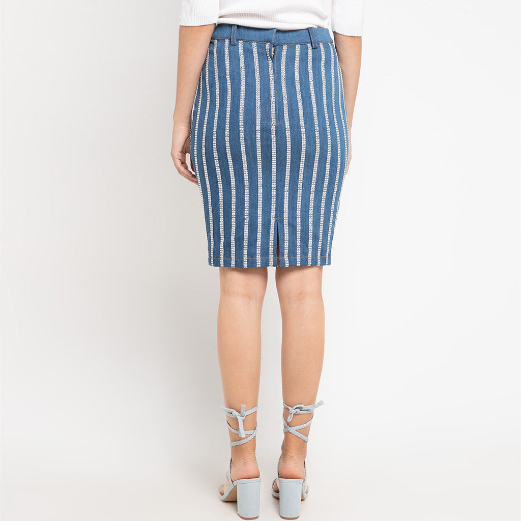 Vivify Denim Skirt With MetalicAccent-2MADISONAVENUE.COM (4329869180951)