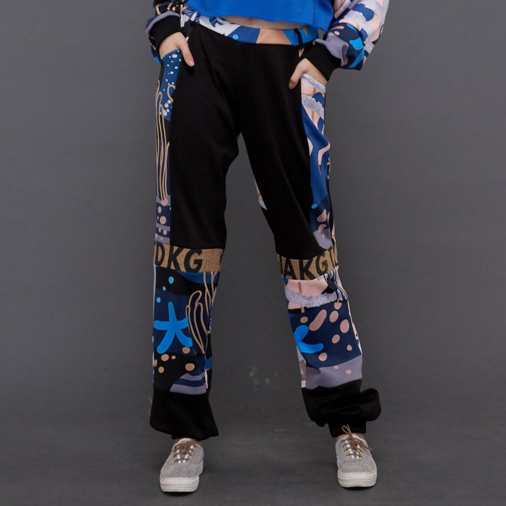 Billy Sweatpants With Liga in Deep Blue (4854014410775)