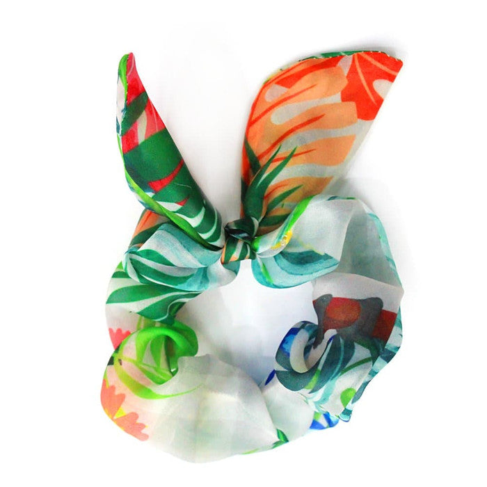 Bunny Hair Tie White Bliss (4535531044887)