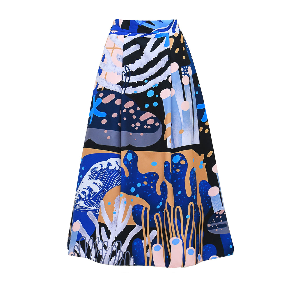 Liga Long Jenny Ball Skirt in Deep Blue (4534816964631)