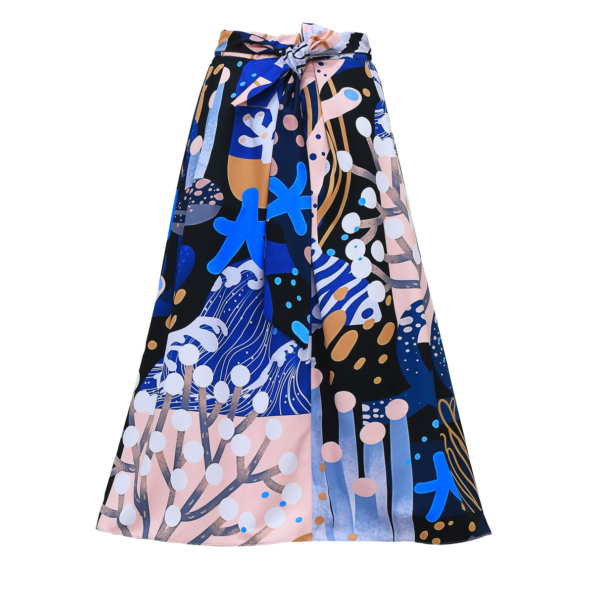 Liga Long Jenny Ball Skirt in Deep Blue (4534816964631)