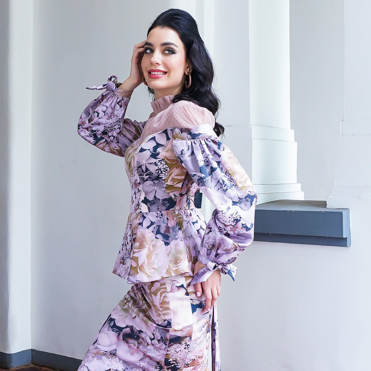 Becoming Platinum Rose New Queen Blouse (6875268317207)