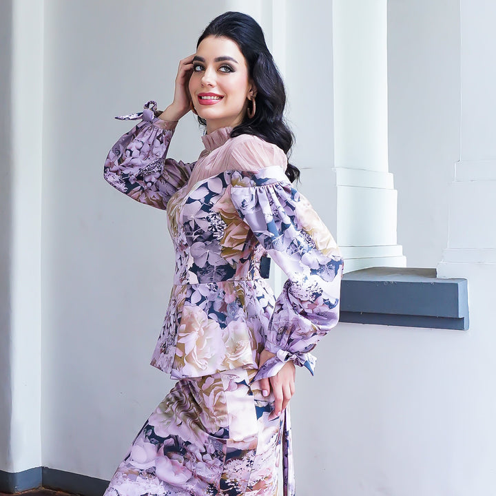 Becoming Platinum Rose New Queen Blouse (6875268317207)