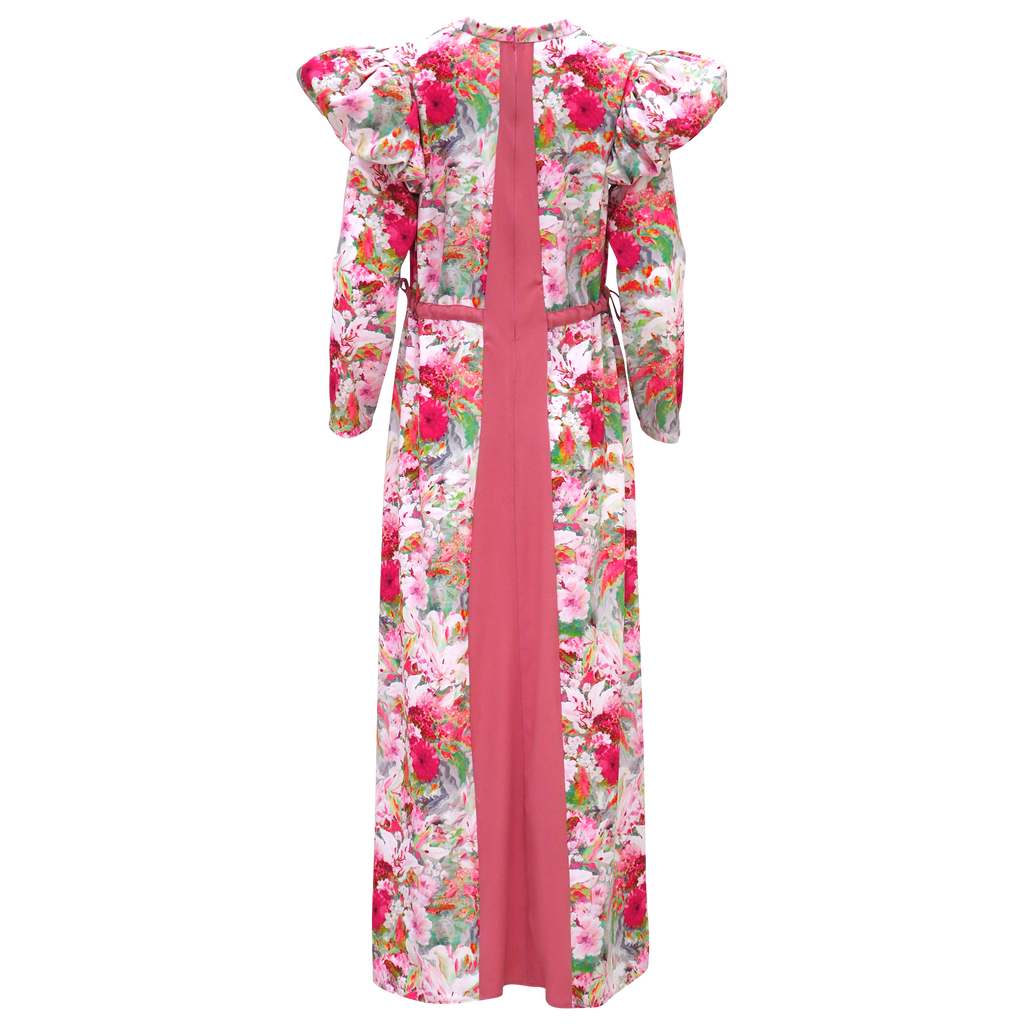 Sweet garden Habiba Rose Pink Long Dress (6770846433303)