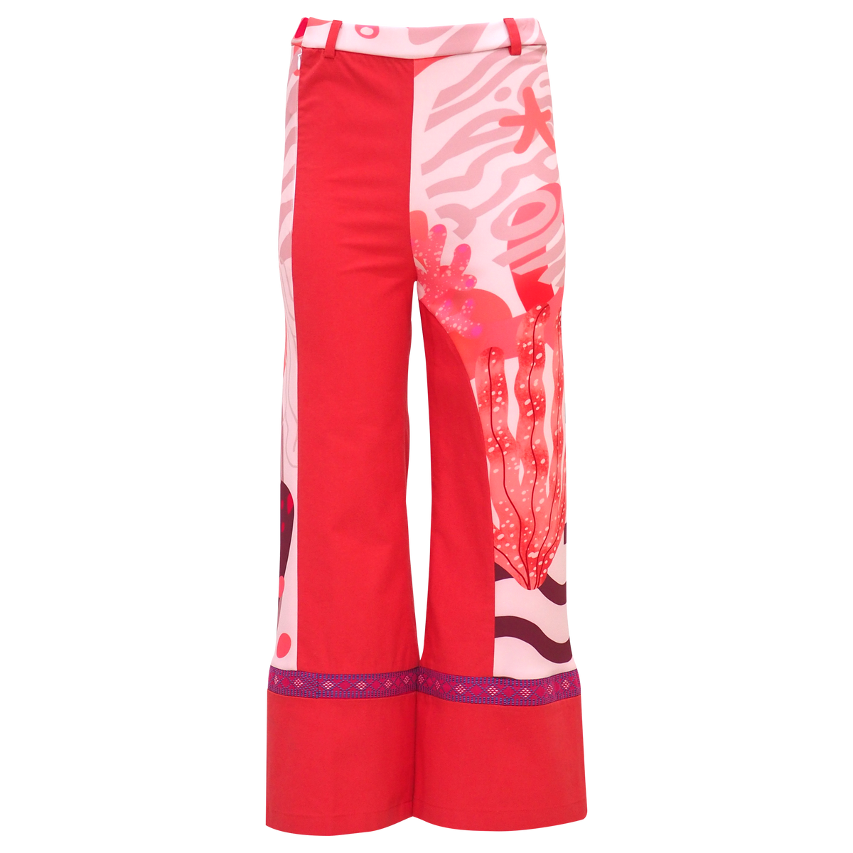 Liga Signature Cullote Pants In Pink Rose (4826692419607)